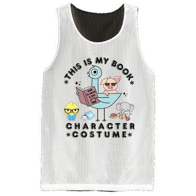 This Is My Book Character Mesh Reversible Basketball Jersey Tank