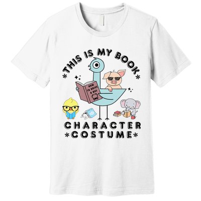 This Is My Book Character Premium T-Shirt