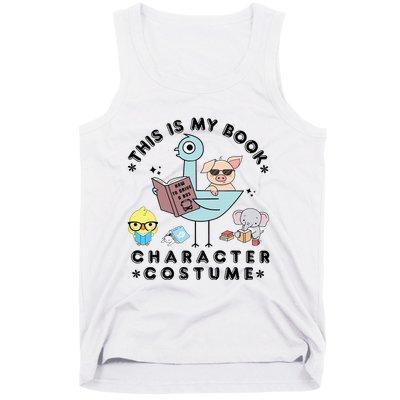 This Is My Book Character Tank Top