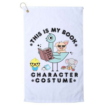 This Is My Book Character Golf Towel
