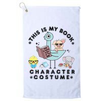This Is My Book Character Golf Towel