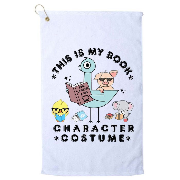 This Is My Book Character Golf Towel