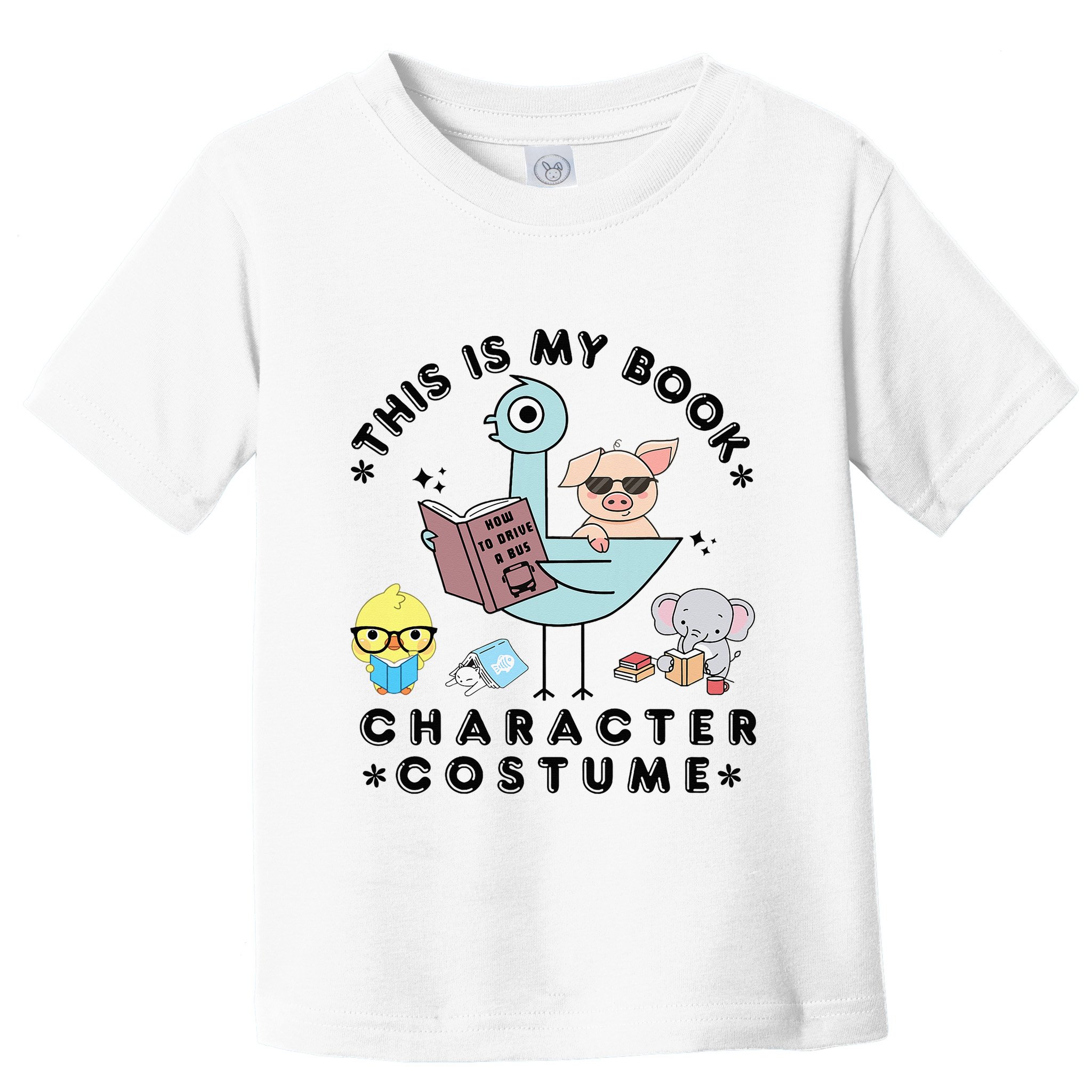 This Is My Book Character Toddler T-Shirt