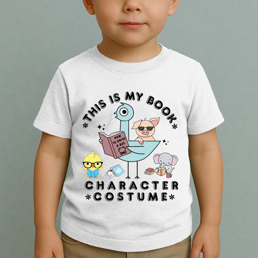 This Is My Book Character Toddler T-Shirt