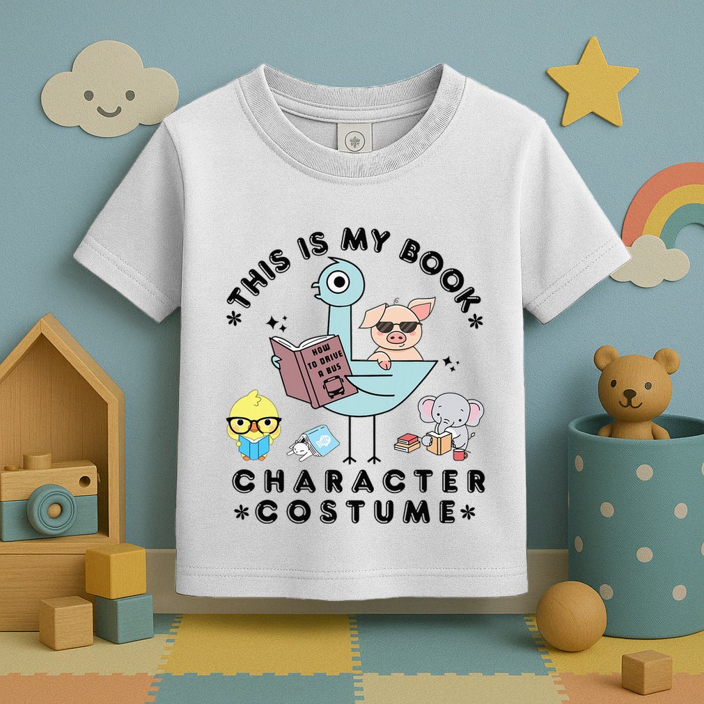 This Is My Book Character Toddler T-Shirt