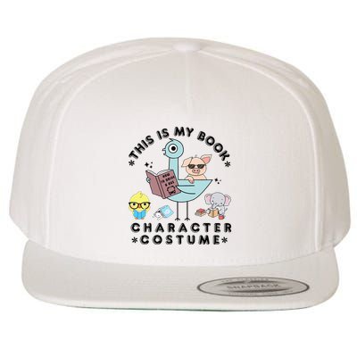 This Is My Book Character Wool Snapback Cap