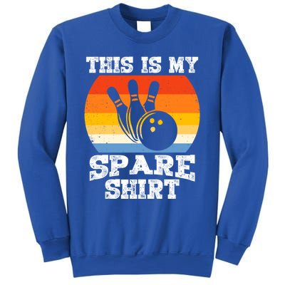 This Is My Spare Gift Funny Bowling Ball Pin Bowler Bowling Great Gift Sweatshirt