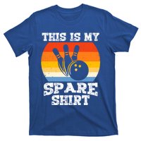 This Is My Spare Gift Funny Bowling Ball Pin Bowler Bowling Great Gift T-Shirt