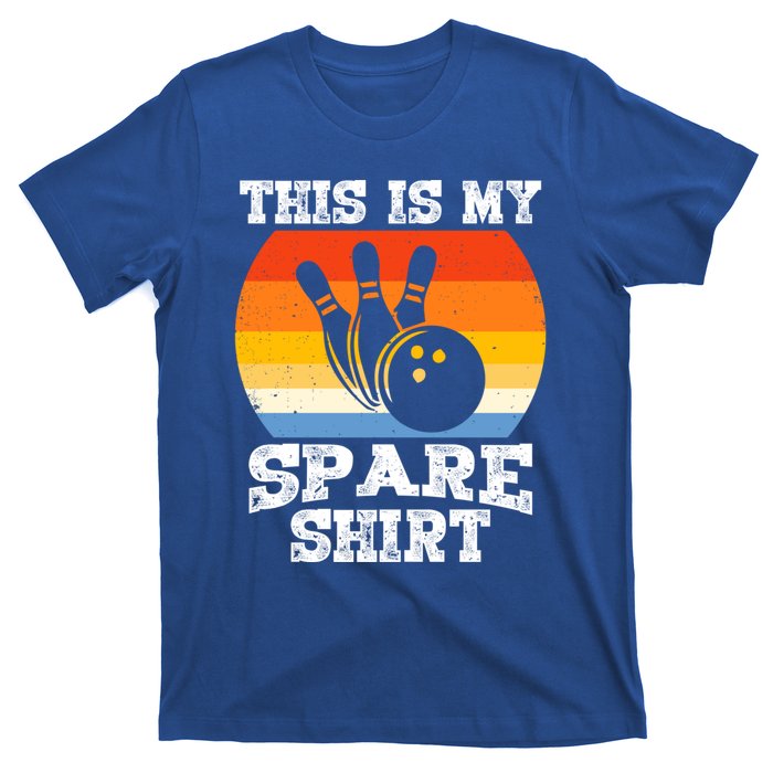 This Is My Spare Gift Funny Bowling Ball Pin Bowler Bowling Great Gift T-Shirt