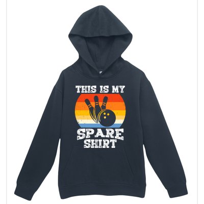 This Is My Spare Gift Funny Bowling Ball Pin Bowler Bowling Great Gift Urban Pullover Hoodie