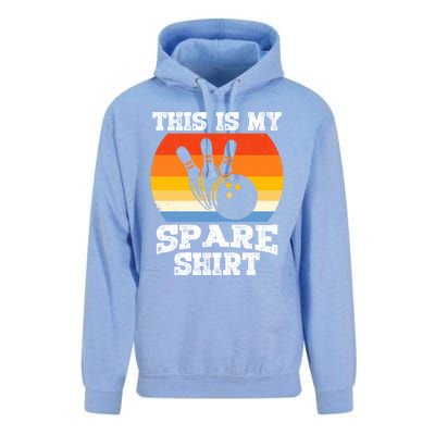 This Is My Spare Gift Funny Bowling Ball Pin Bowler Bowling Great Gift Unisex Surf Hoodie