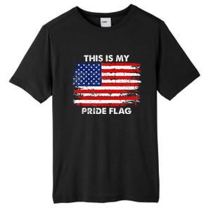 This Is My Pride Flag USA American 4th Of July Patriotic Tall Fusion ChromaSoft Performance T-Shirt