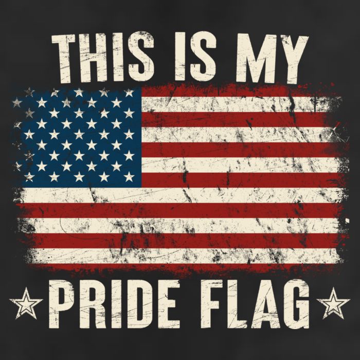 This Is My Pride Flag USA American Cool Comfort Performance Bucket Hat