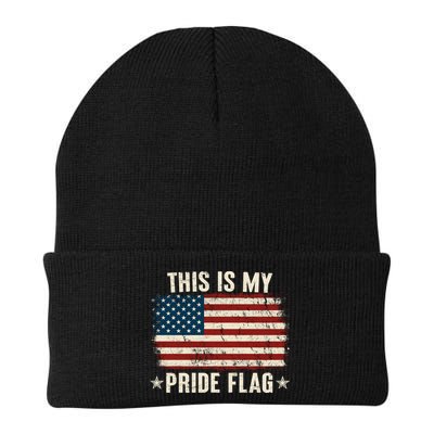 This Is My Pride Flag USA American Beanie