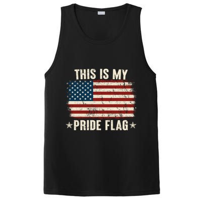This Is My Pride Flag USA American PosiCharge Competitor Tank