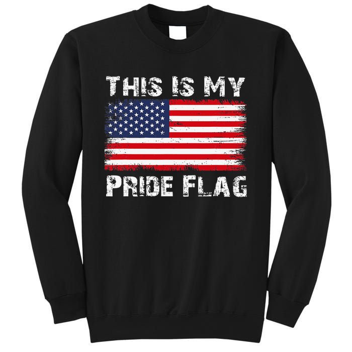 This Is My Pride Flag Usa American 4th Of July Patriotic Sweatshirt