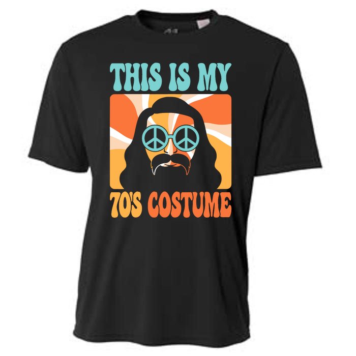 This Is My 70s Costume Groovy Hippie Theme Party Outfit Cooling Performance Crew T-Shirt