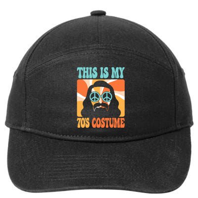 This Is My 70s Costume Groovy Hippie Theme Party Outfit 7-Panel Snapback Hat