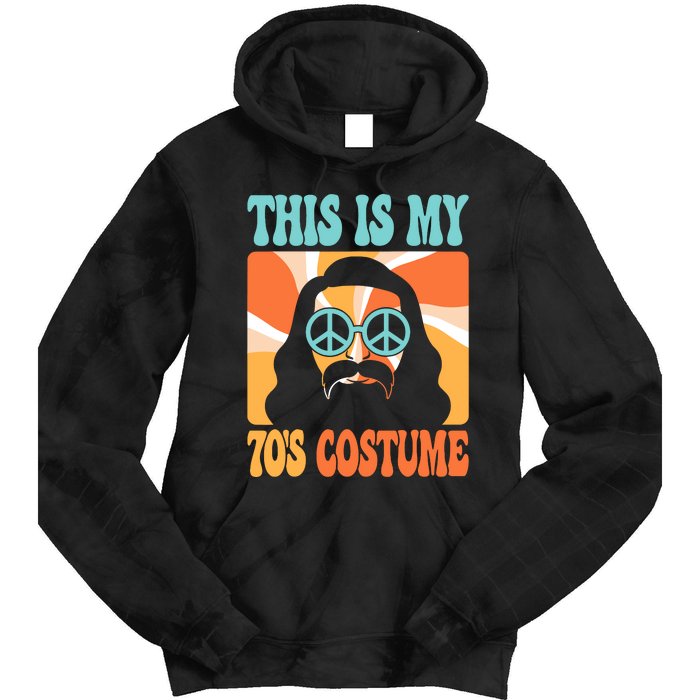 This Is My 70s Costume Groovy Hippie Theme Party Outfit Tie Dye Hoodie