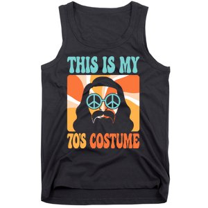 This Is My 70s Costume Groovy Hippie Theme Party Outfit Tank Top