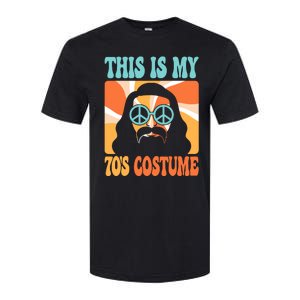 This Is My 70s Costume Groovy Hippie Theme Party Outfit Softstyle CVC T-Shirt