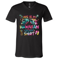 This Is My Hawaiian summer vacation V-Neck T-Shirt