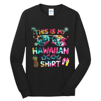 This Is My Hawaiian summer vacation Tall Long Sleeve T-Shirt