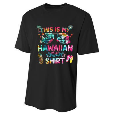 This Is My Hawaiian summer vacation Performance Sprint T-Shirt