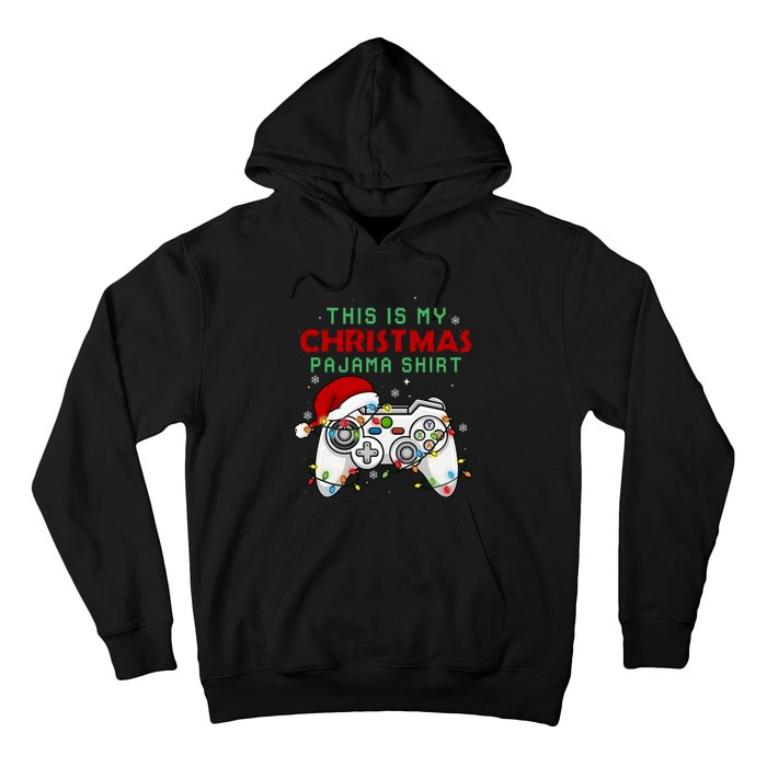 This Is My Christmas Pajama Video Game Controller Hoodie