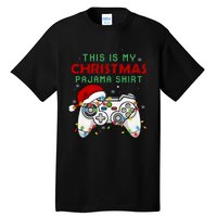 This Is My Christmas Pajama Video Game Controller Tall T-Shirt