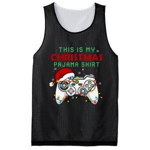 This Is My Christmas Pajama Video Game Controller Mesh Reversible Basketball Jersey Tank