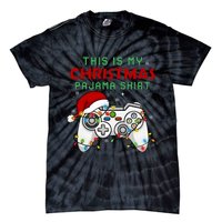 This Is My Christmas Pajama Video Game Controller Tie-Dye T-Shirt