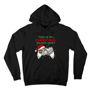 This Is My Christmas Pajama Video Game Controller Tall Hoodie