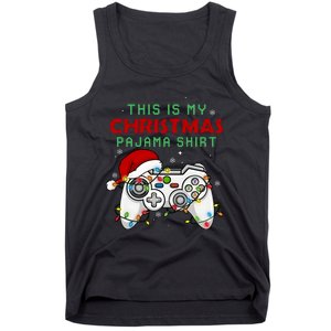 This Is My Christmas Pajama Video Game Controller Tank Top