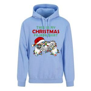 This Is My Christmas Pajama Video Game Controller Unisex Surf Hoodie