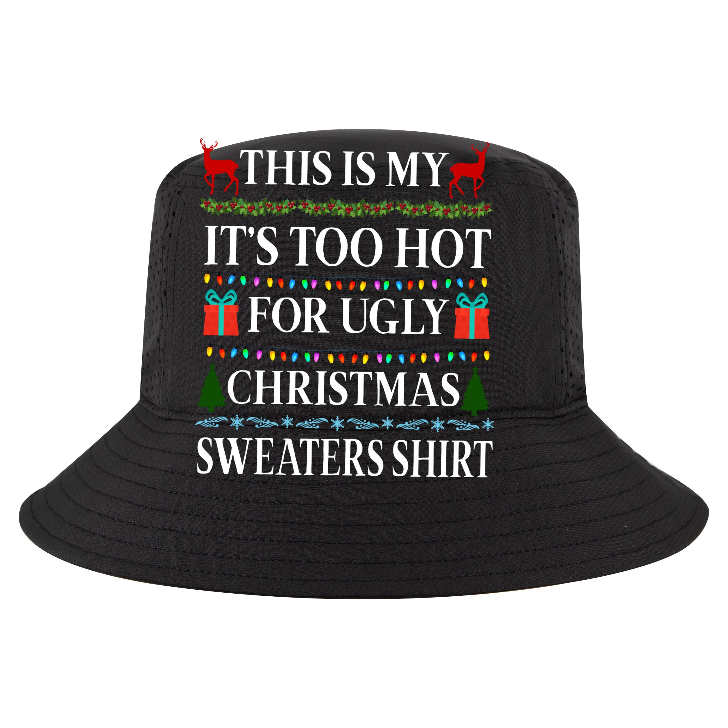 This Is My It's Too Hot For Ugly Christmas Sweaters Shirt Cooling Performance Crew T-Shirt
