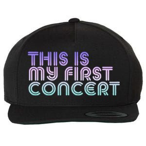 This Is My First Concert Wool Snapback Cap