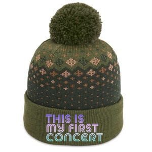 This Is My First Concert The Baniff Cuffed Pom Beanie