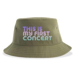 This Is My First Concert Sustainable Bucket Hat