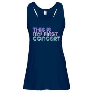 This Is My First Concert Ladies Essential Flowy Tank