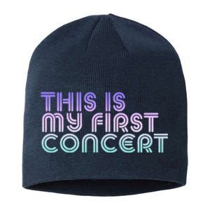 This Is My First Concert Sustainable Beanie