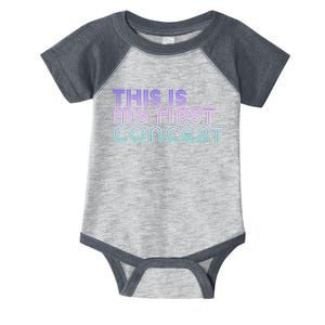 This Is My First Concert Infant Baby Jersey Bodysuit