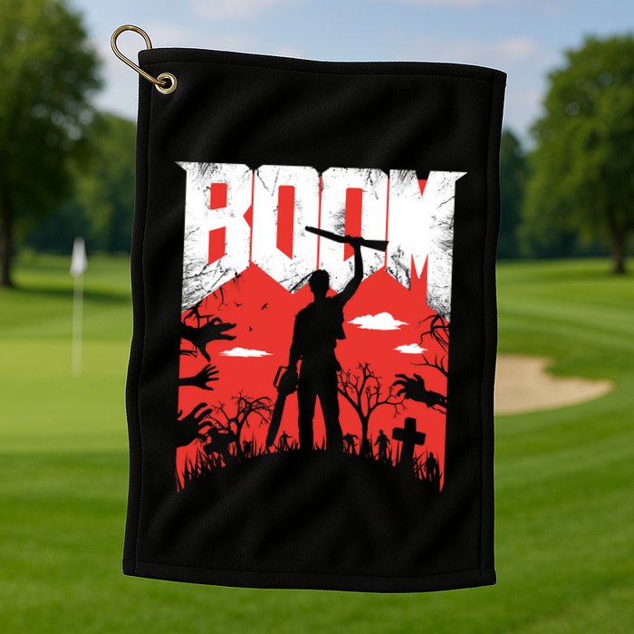 This Is My Boomstick! Golf Towel