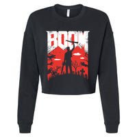 This Is My Boomstick! Cropped Pullover Crew