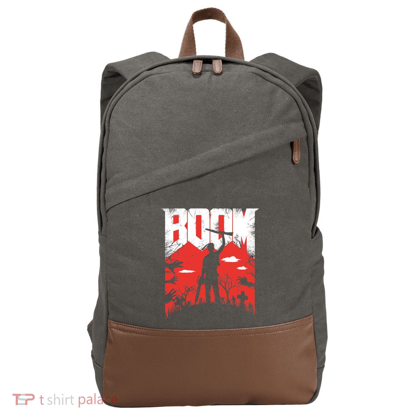 This Is My Boomstick! Cotton Canvas Backpack