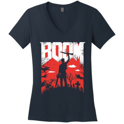 This Is My Boomstick! Women's V-Neck T-Shirt