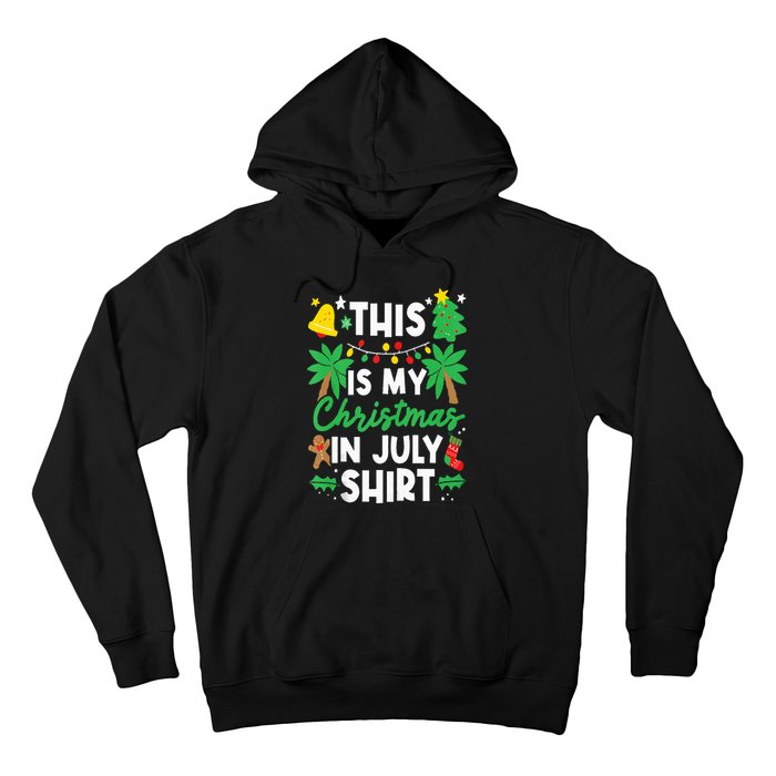 This is my Christmas in July Santa Vacation Xmas Hoodie