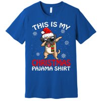 This Is My Christmas Pajama Cute Gift Pug Santa Funny Gift Premium T-Shirt