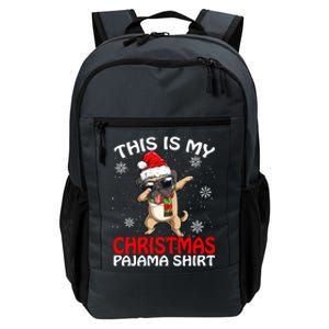 This Is My Christmas Pajama Cute Gift Pug Santa Funny Gift Daily Commute Backpack