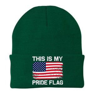 This Is My Pride Flag Knit Cap Winter Beanie